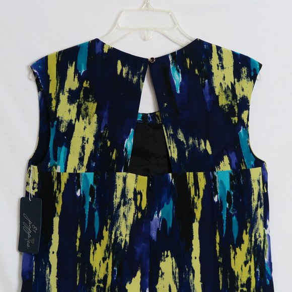 NWT 81 Poppies Alexis 100% Silk Lined Dress Size S Made in USA MSRP $297 - Picture 7 of 7